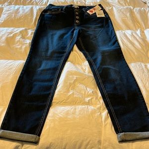 Women’s Jeans, Ophelia Roe, Denim Dark Wash, Size 12, NWT